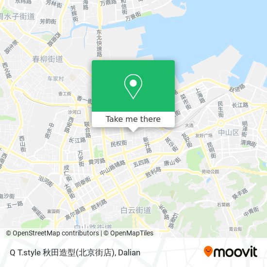 Q T.style 秋田造型(北京街店) map