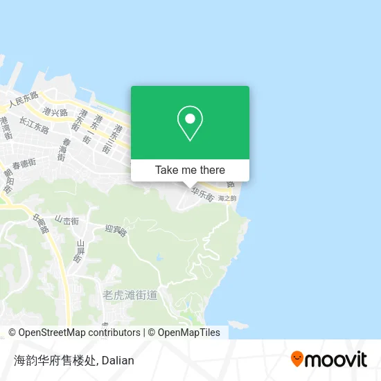 海韵华府售楼处 map
