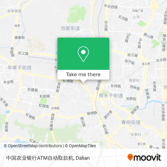 中国农业银行ATM自动取款机 map