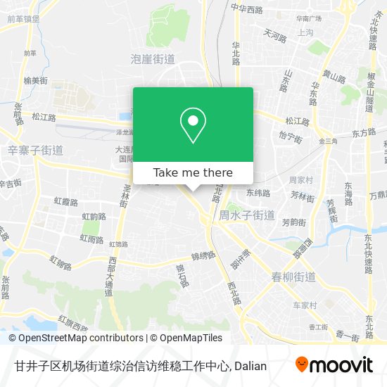 甘井子区机场街道综治信访维稳工作中心 map