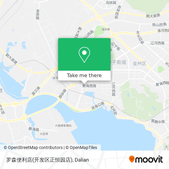 罗森便利店(开发区正恒园店) map