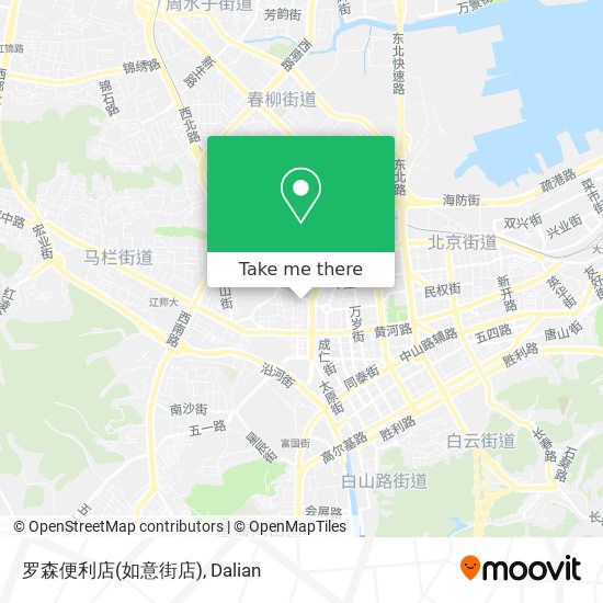 罗森便利店(如意街店) map