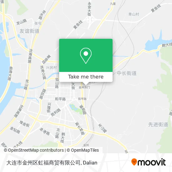 大连市金州区虹福商贸有限公司 map