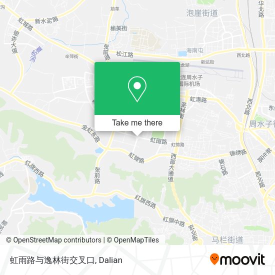 虹雨路与逸林街交叉口 map