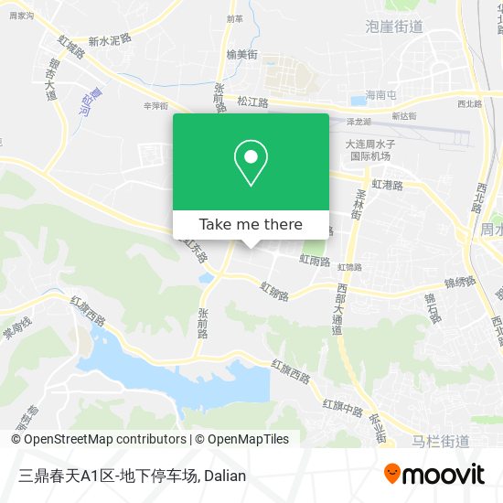 三鼎春天A1区-地下停车场 map