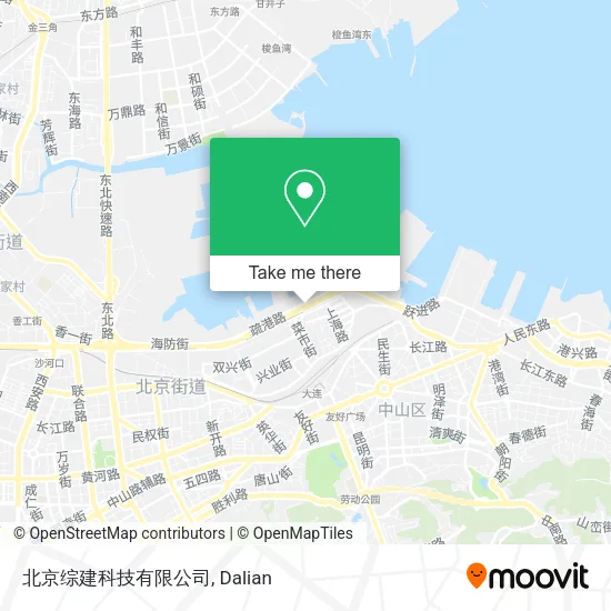 北京综建科技有限公司 map
