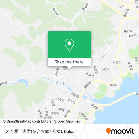 大连理工大学(综合实验1号楼) map