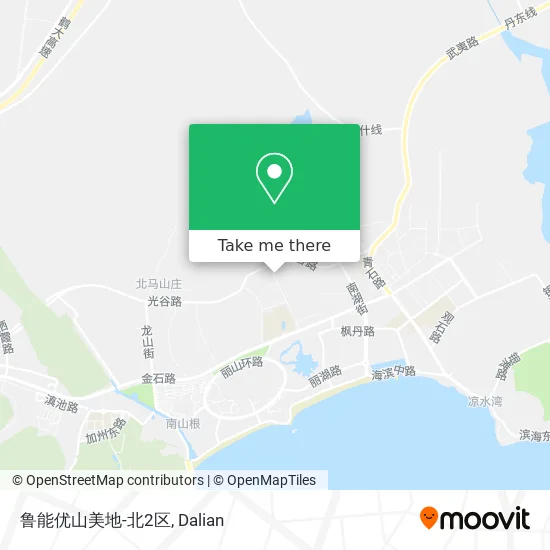 鲁能优山美地-北2区 map