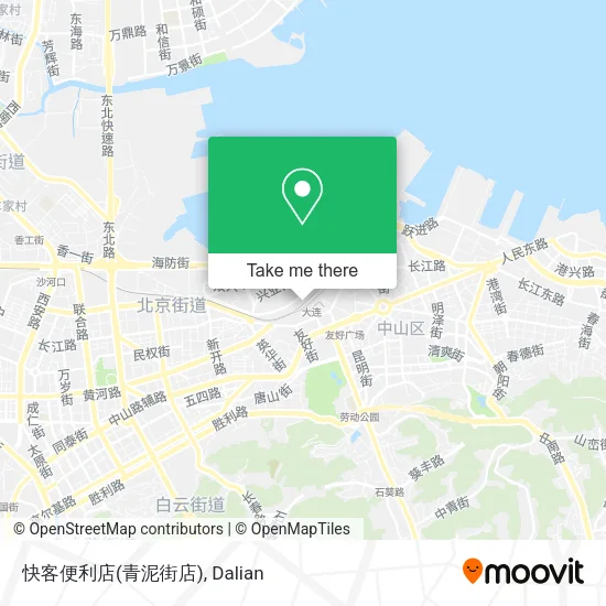 快客便利店(青泥街店) map
