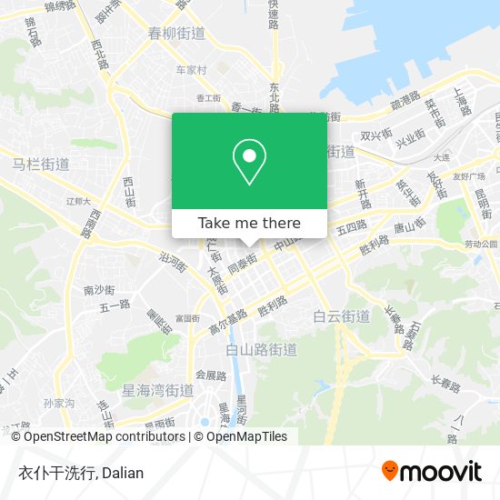 衣仆干洗行 map