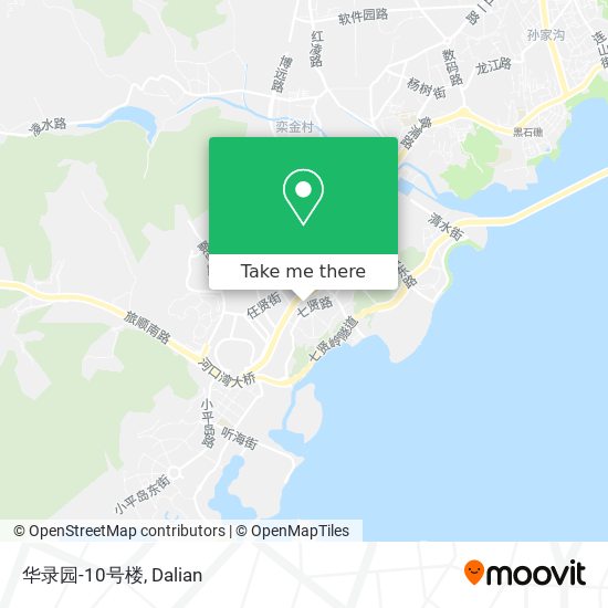 华录园-10号楼 map
