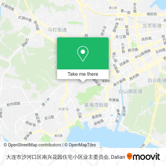 大连市沙河口区南兴花园住宅小区业主委员会 map