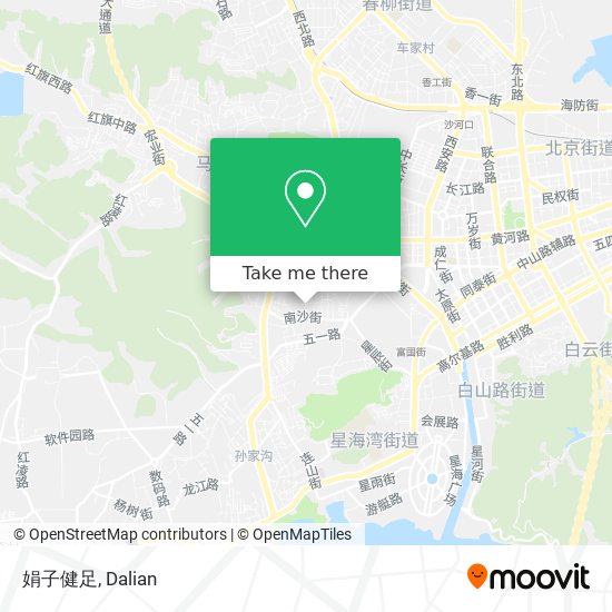 娟子健足 map
