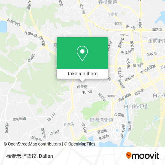 福泰老驴蒸饺 map