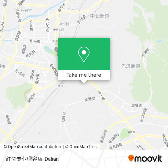 红梦专业理容店 map