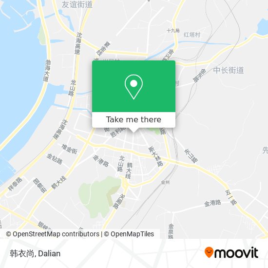 韩衣尚 map