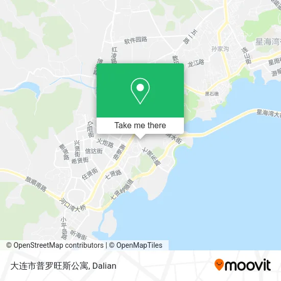 大连市普罗旺斯公寓 map