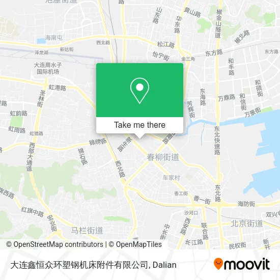 大连鑫恒众环塑钢机床附件有限公司 map
