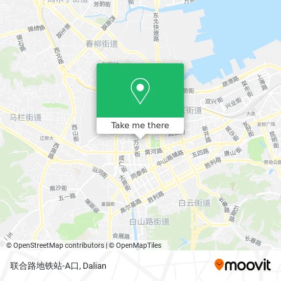 联合路地铁站-A口 map