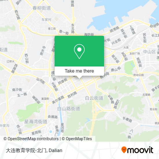大连教育学院-北门 map