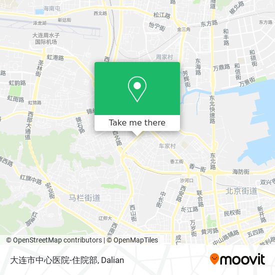 大连市中心医院-住院部 map