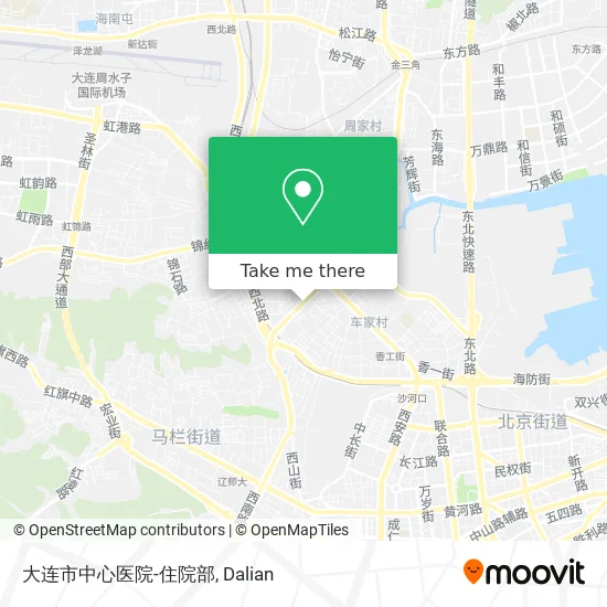 大连市中心医院-住院部 map
