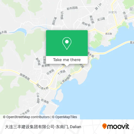 大连三丰建设集团有限公司-东南门 map