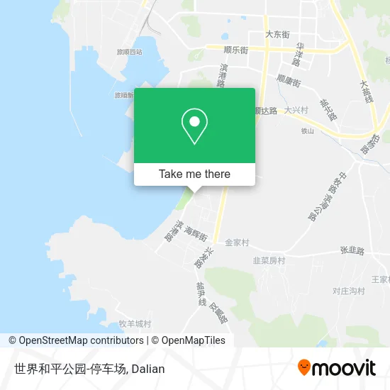 世界和平公园-停车场 map