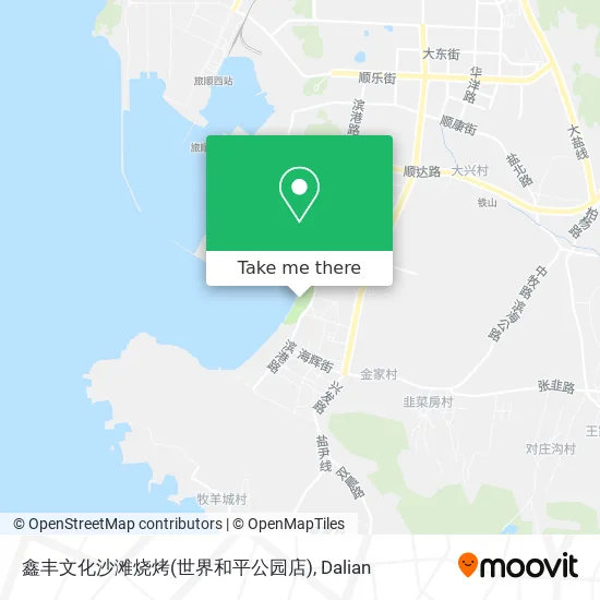 鑫丰文化沙滩烧烤(世界和平公园店) map