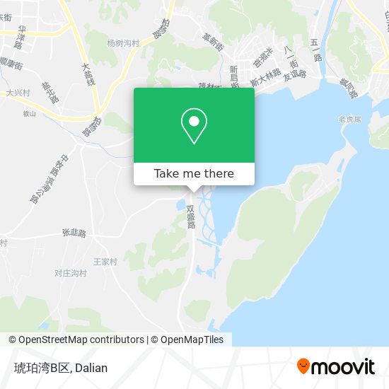 琥珀湾B区 map