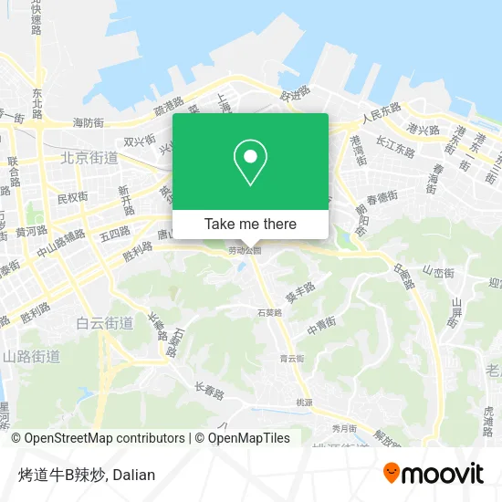 烤道牛B辣炒 map