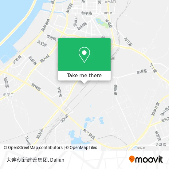 大连创新建设集团 map