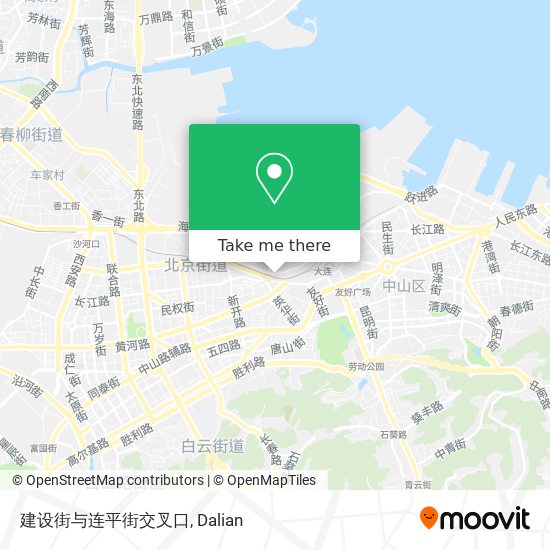 建设街与连平街交叉口 map