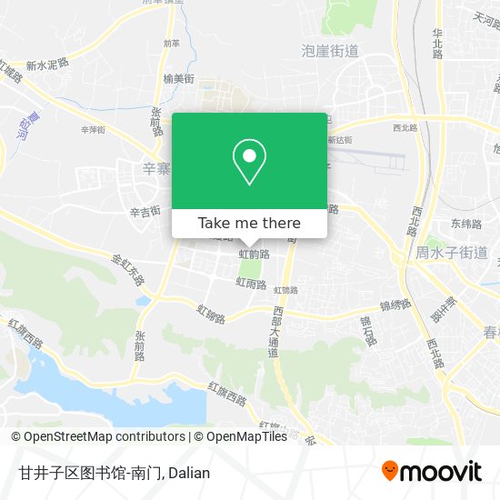 甘井子区图书馆-南门 map