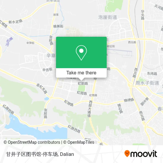 甘井子区图书馆-停车场 map