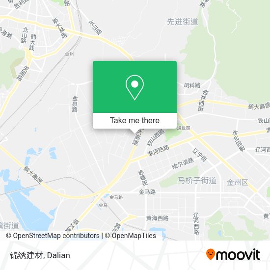 锦绣建材 map