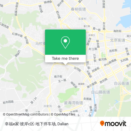 幸福e家·彼岸c区-地下停车场 map