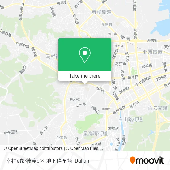 幸福e家·彼岸c区-地下停车场 map