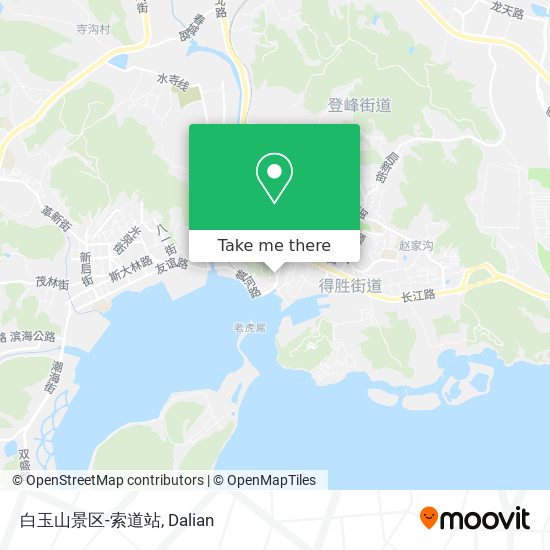 白玉山景区-索道站 map
