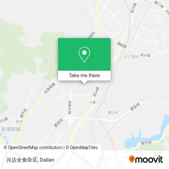 兴达全食杂店 map