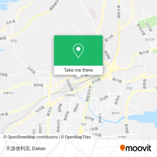 天源便利店 map