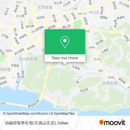 动磁经络养生馆(天源山庄店) map