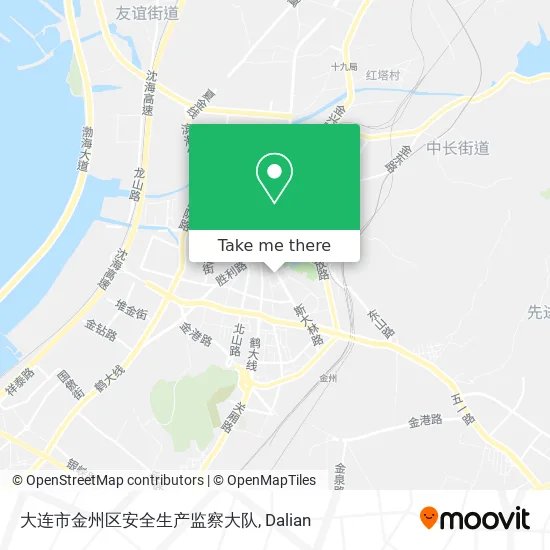 大连市金州区安全生产监察大队 map