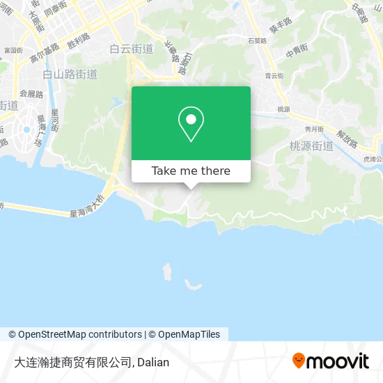 大连瀚捷商贸有限公司 map
