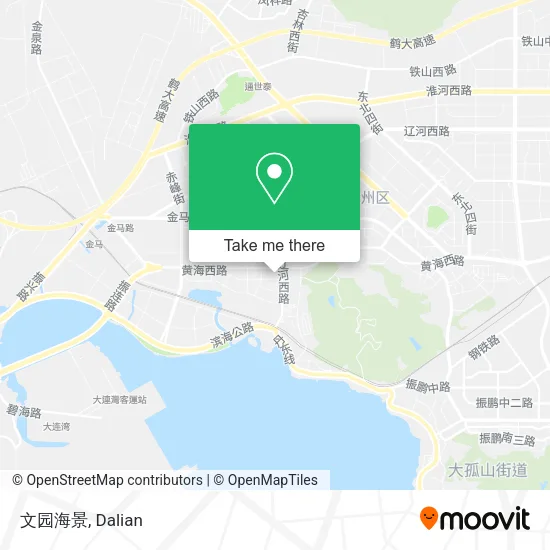 文园海景 map