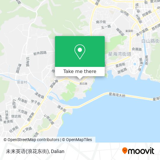 未来英语(浪花东街) map