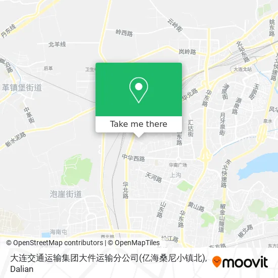 大连交通运输集团大件运输分公司(亿海桑尼小镇北) map