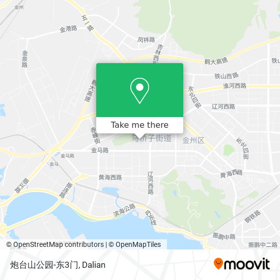炮台山公园-东3门 map