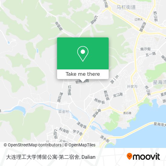 大连理工大学博留公寓-第二宿舍 map