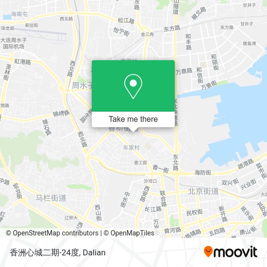 香洲心城二期-24度 map